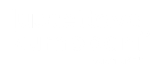 Luotettava kumppani logo valkoinen
